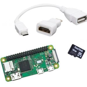 HutoPi Raspberry Pi 0 WH - Budgetkit, Ontwikkelborden + Kits