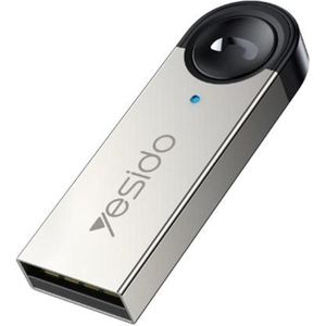 Yesido - Bluetooth Receiver (YAU81) - for Car / Speaker / TV - Black (Ontvanger), Bluetooth audio-adapters, Zwart