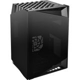 SilverStone - SST-LD03B - Mini-ITX Computerbehuizing - Zwart - Gehard Glas
