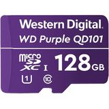 WD - QD101 - Geheugenkaart - Paars - 128 GB - microSDXC U1 UHS-I