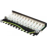 Good Connections - GC-N0121 - 10 Gigabit Ethernet - Zwart - Staal - 12 Aansluitingen