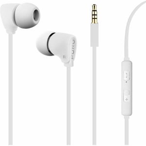 Puro IPHF20 Kabling Hvid Øreproptelefo (Bedraad), Koptelefoon, Wit