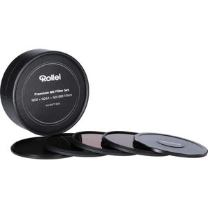Rollei Premium ND-filterset (49 mm, ND / grijsfilter), Lensfilter