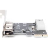 Digitus - DS-30201-5 - FireWire 400-controllerkaart - PCIe - 3 + 1 Poorten
