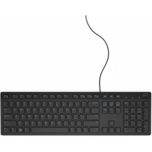 Dell KB216 (DE, Bedraad), Toetsenbord, Zwart