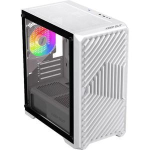 Keep Out - Xc-220 - PC Behuizing - Wit - MicroATX/ITX