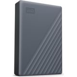 Western Digital - My Passport - Externe Harde Schijf - Grijs - 4 TB - USB-C