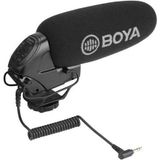 Boya BY-BM3032 microfoon Zwart Digitale camcordermicrofoon (Videografie), Microfoon
