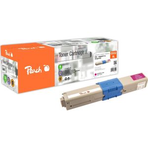 Peach 112103 tonercartridge 1 stuk(s) Compatibel Magenta