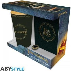 ABYstyle Lord of the Rings GiftSet Bicchiere/Badge/Notebook De Ring, Andere spelaccessoires