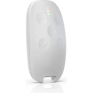 Satel BE WAVE Twee-weg afstandsbediening Smart Keyfob APT-210 ABAX2 (Apparaat-specifieke afstandsbediening, Radiofrequentie (RF)), Afstandsbediening, Wit