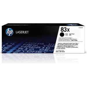 HP 83X High Yield Black Original LaserJet Toner Cartridge tonercartridge 1 stuk(s) Origineel Zwart