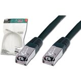 Digitus UTP-kabels Patch Cable, SFTP, CAT5E, 5M, black