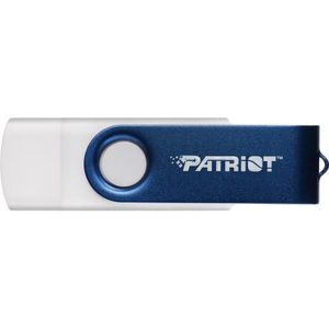 Patriot Xporter X550 128GB (blauw/wit, USB-A en USB-C 3.2 Gen 1) (128 GB, USB-C, USB-A), USB-stick, Veelkleurig
