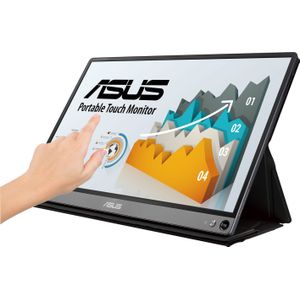 ASUS ZenScreen Touch MB16AMT (1920 x 1080 Pixels, 16""), Monitor, Grijs