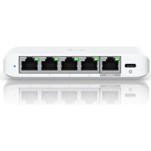 Ubiquiti - USW-Flex-2.5G-5 - Netwerkschakelaar - Wit - 5x100/1000/2.5G