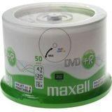 Maxell - DVD-R - 4,7GB - 50 Stuks - 16X - Eenmalig Beschrijfbaar