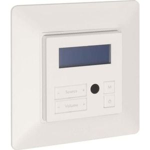 Legrand Vlife Rdsradio met display A75109 Uw A75109, Radio, Wit