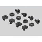 DeLOCK - Netwerkkast Blind Cover - Rack Blind Cover Plaat - Grijs - 1U - Metaal