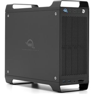 OWC ThunderBay Flex 8 - HDD / SSD behuizing - 2,5/3,5 inch - SATA - Hot-Swap - USB Kon (SATA, PCI-Express), Harddisk behuizing, Zwart