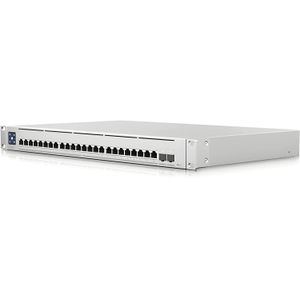 Ubiquiti Switch Enterprise XG 24 poort (26 ports), Netwerkschakelaar, Zilver