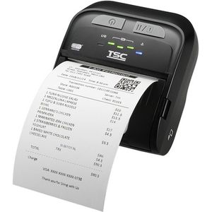 TSC TDM-30 Bedrade & Draadloze Directe Warmte Mobiele Printer (USB, Bluetooth, NFC), Ontvangstbewijs printer, Zwart