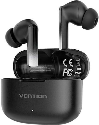 Vention Draadloze oordopjes,, NBIB0, Elf Earbuds E04 (zwart) (22 h, Draadloze), Koptelefoon, Zwart