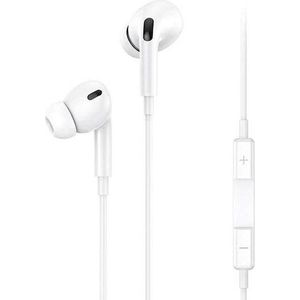 Usams - EP-41 MAX - Koptelefoon - Wit - Bedraad