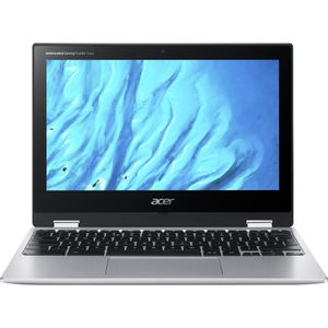 Acer Chromebook Spin 311 (11.60", MediaTek MT8183, 4 GB, 128 GB, NL), Notebook, Zilver