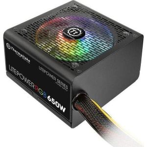 Thermaltake Litepower RGB 650W voeding (650 W), PC-voedingseenheid