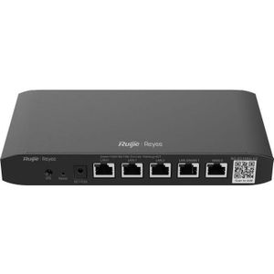 Ruijie - 5-poorts Gigabit Cloud-Managed Router - 5 x 1GE servicepoorten - Inclusief 4 x PoE/PoE+ poorten
