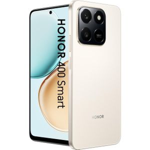Honor BUNDLE 400 SMART (256 GB, Woestijngoud, 6.77", 4G), Smartphone, Goud