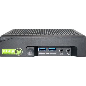 Step PC Micro DS190P incl. Windows 11 Pro (Celeron J4105 Quad-Core 4GB 128GB SSD M.2" UHD Graphics) (128 GB, 4 GB, Intel Celeron J4105, UHD Graphics 600), PC, Zwart