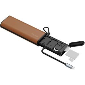 SmallRig - CFexpress Type B - Geheugenkaartlezer - Bruin - USB-C 3.2 Gen 2