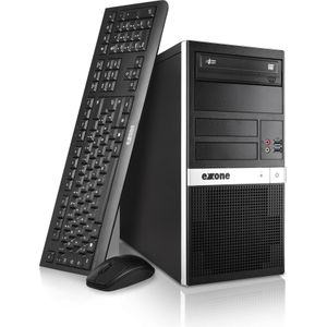 Exone BUSINESS S 1203 i7-12700 W11Pro (Intel Core i7-12700, 512 GB, SSD), PC, Zilver, Zwart