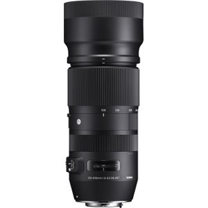 Sigma 100-400mm F5.0-6.3 DG OS HSM [C], Canon EF (Canon EF-S, Canon EF, APS-C / DX, Volledig formaat), Objectief, Zwart