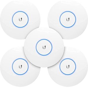 Ubiquiti UniFi AP AC-PRO - Set van 5 (1300 Mbit/s), Toegangspunt