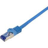 LogiLink - C6A016S - Netwerkkabel - Blauw - S/FTP - 0,25m