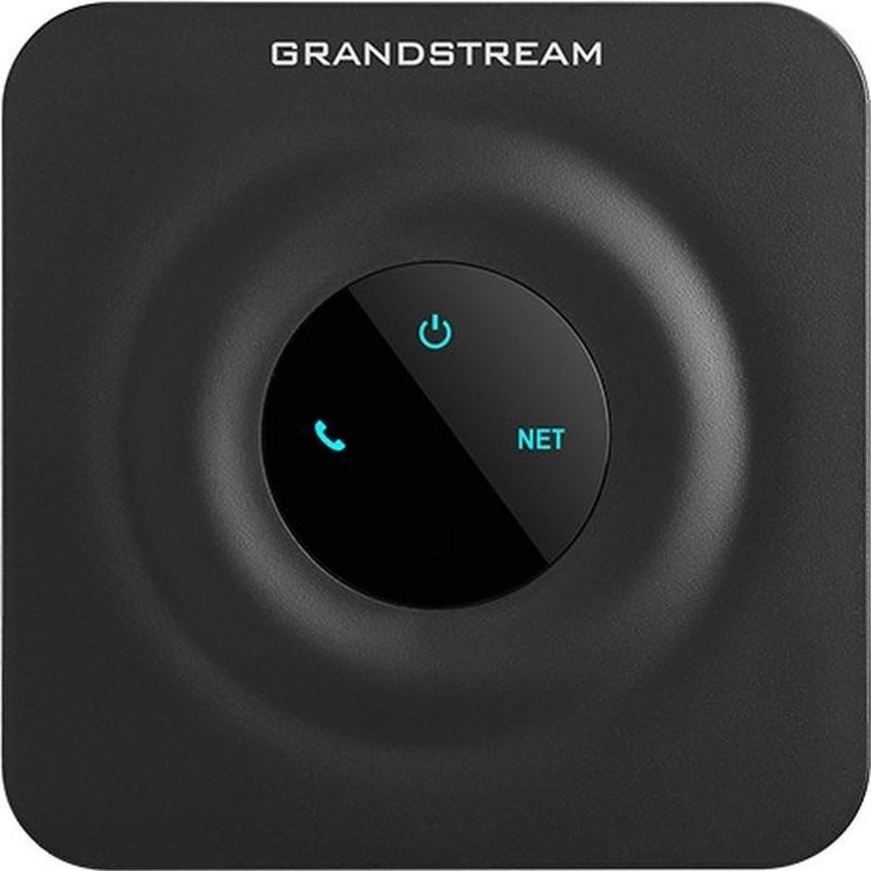 Grandstream - HT801 V2 - Telefoonadapter - Zwart - 1 poort FXS
