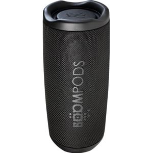 Boompods Strandboom 35 Zwart (12 h, Oplaadbare batterij), Bluetooth luidspreker, Zwart