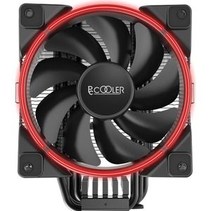 Pccooler GI-X6R-V2 Corona Rood (148 mm), Processorkoeler, Rood