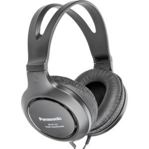 Panasonic Rp-Ht161 (NC, Bedraad), Koptelefoon, Zwart