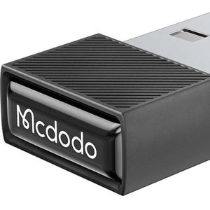 Mcdodo USB Bluetooth 5.1 adapter voor PC, OT-1580 (zwart) (Zender en ontvanger), Bluetooth audio-adapters, Zwart