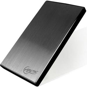 Arctic Opslagbehuizing - 2,5" (6,4 cm) - SATA 1,5Gb/s (2.5"), Harddisk behuizing, Zwart