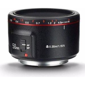 Yongnuo - 50mm f/1.8 II - Objectief - Zwart