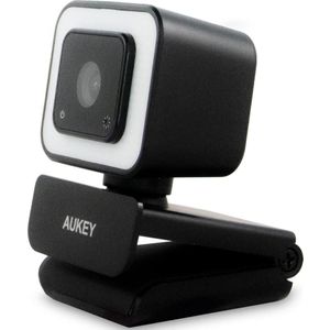 Aukey - PC-LM6 Stream Series - Webcam - Zwart - 2 Mpx