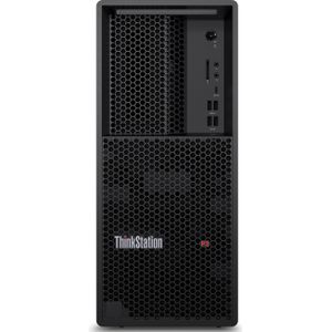 Lenovo ThinkStation P3 Tower Gen 2 (1000 GB, 32 GB, RTX A1000), PC, Zwart