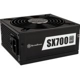 SilverStone Technology - SST-SX700-LPT Voeding - Zwart - SFX-L Form Factor - 700 W