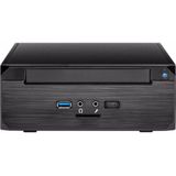 Inter-Tech - ITX MW-02 II - ITX Behuizing - Zwart - Staal