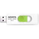 Adata - UV320 - USB-stick - Wit - Groen - 128 GB
